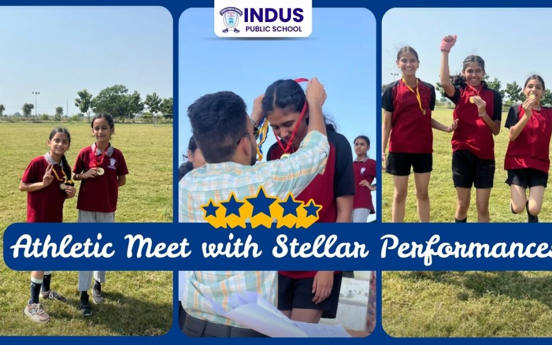 DAY 1- Indus Shines at District Level Athletic Meet with Stellar Performances